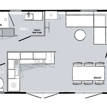 Holiday home Ferienpark Auf Dem Simpel - Heide-lodge 4 *